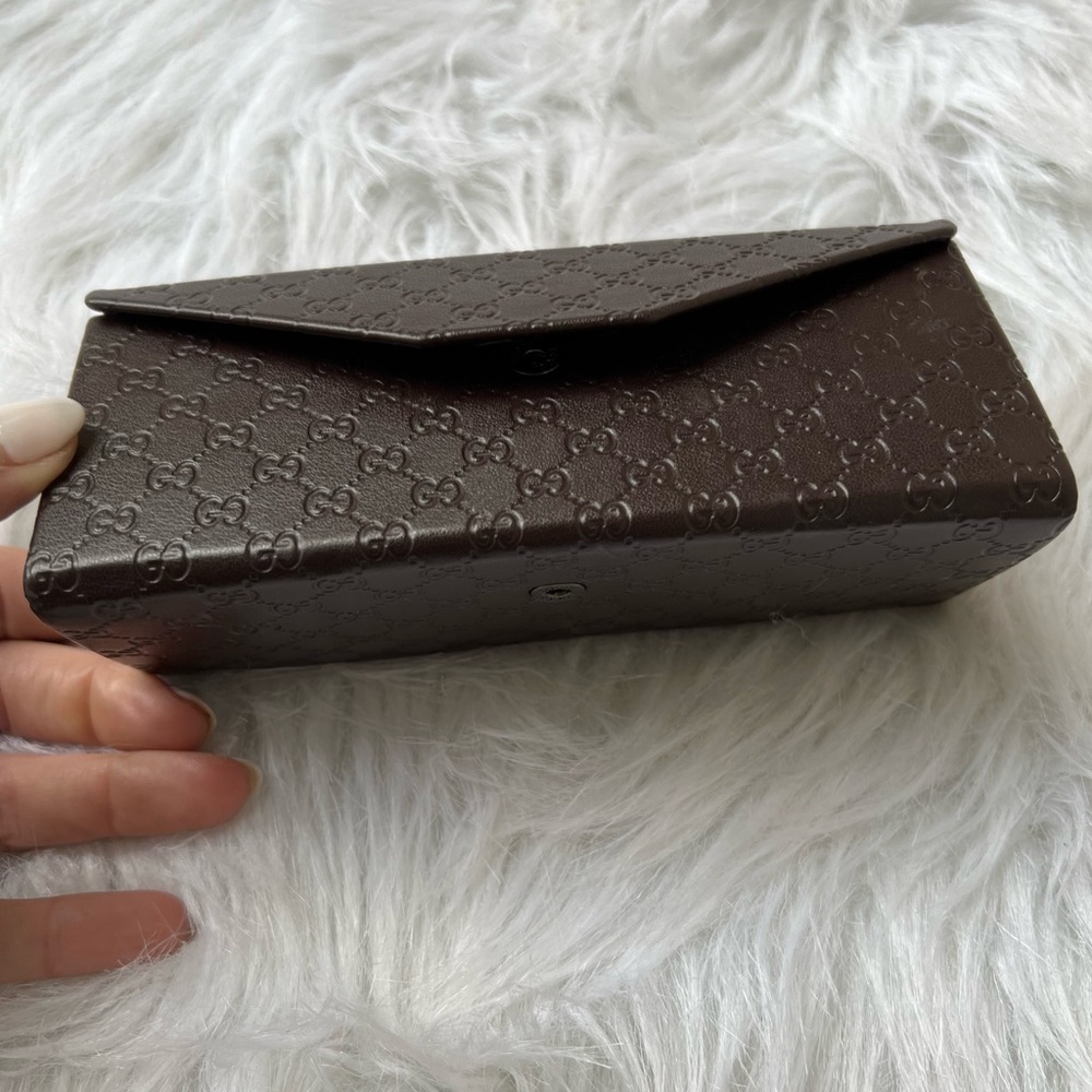 Gucci | Foldable Micro Guccissima Sunglasses Case - image 3